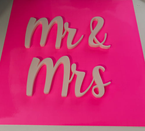 Mr & Mrs - kyltit