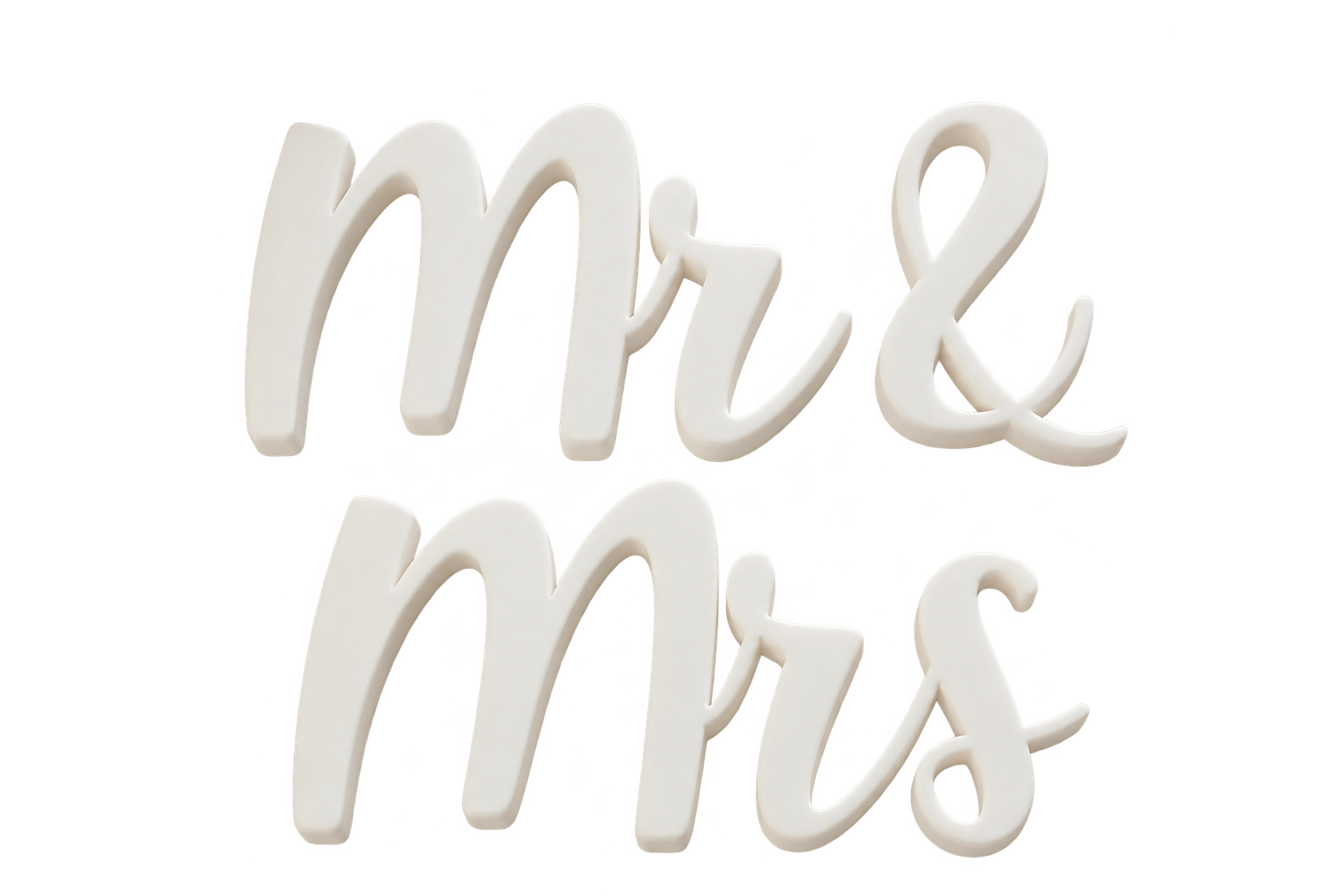 Mr & Mrs - kyltit
